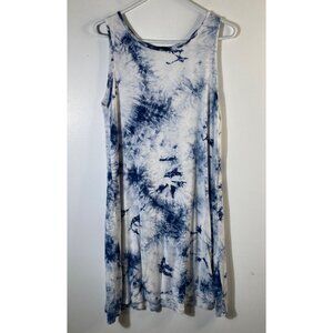 Krista Larson KLD Signature Tie Dye Dress Sleeveless M USA Made